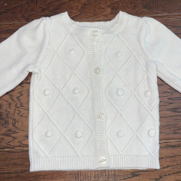 Other - White cardigan sweater